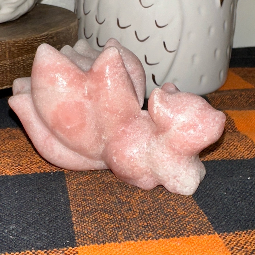 Pink Opal Kitsune